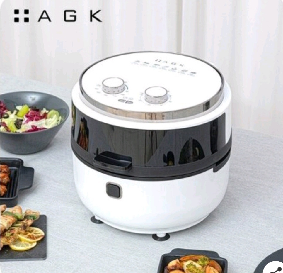 쇼쿡 보이는 에어프라이어 대용량 5.5L 미 사용 새 상품