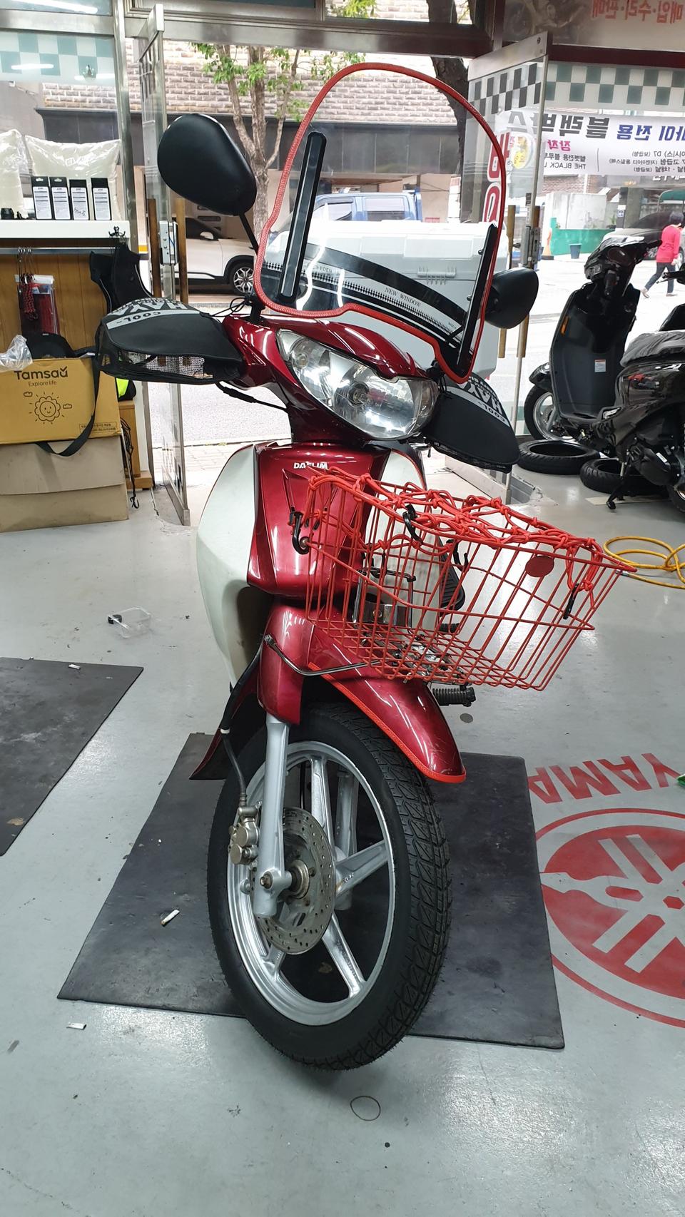 대림 CA110cc 오토바이