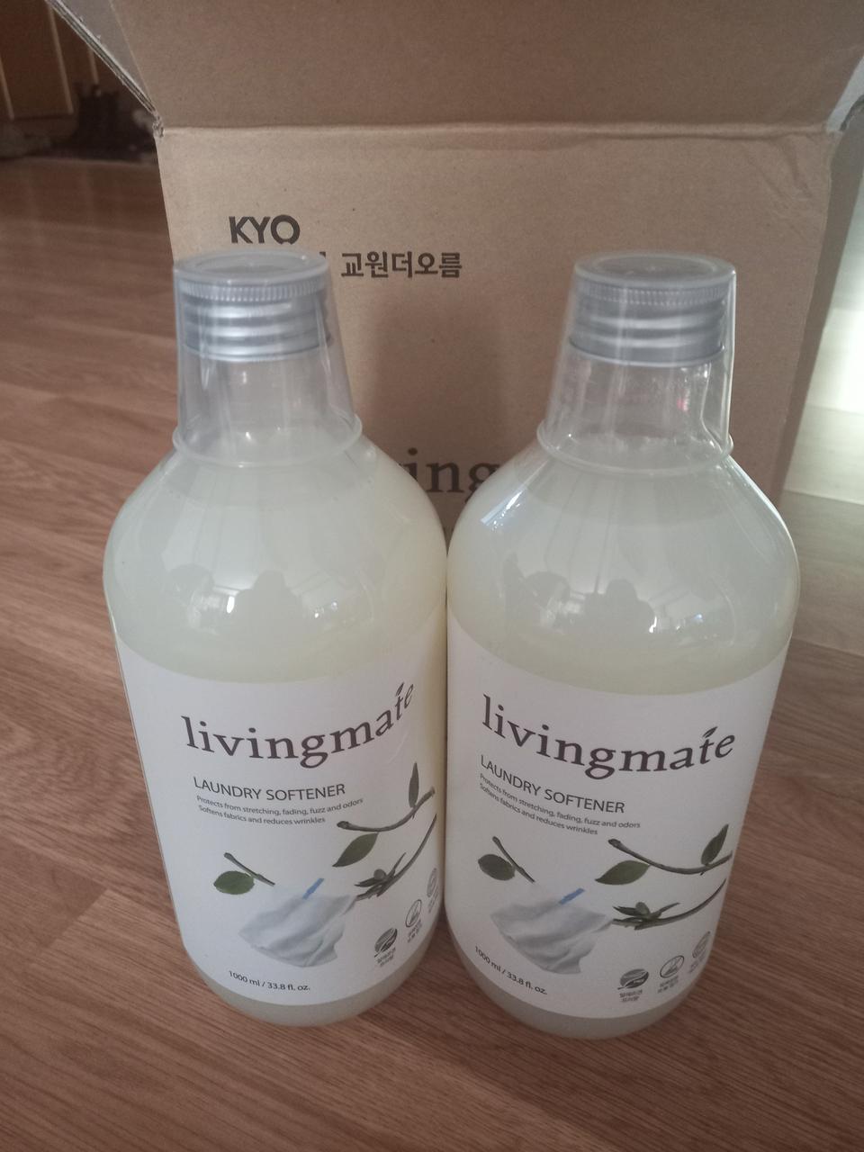 교원더오름 액체 섬유유연제.1통(1.000ml용량)