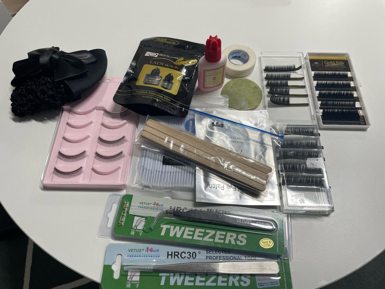 메이크업 4과제 속눈썹(전구성품)