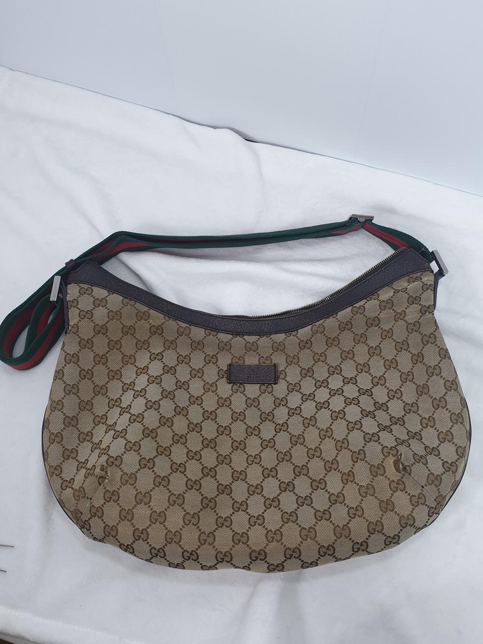 정품 구찌 삼선 크로스백