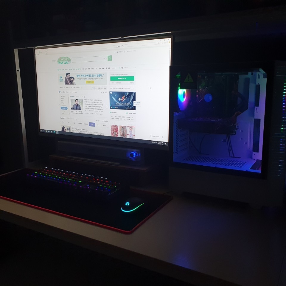 라이젠1700 가성비갑 본체!!! 컴퓨터/데스크탑/PC/모니터/게이밍풀셋