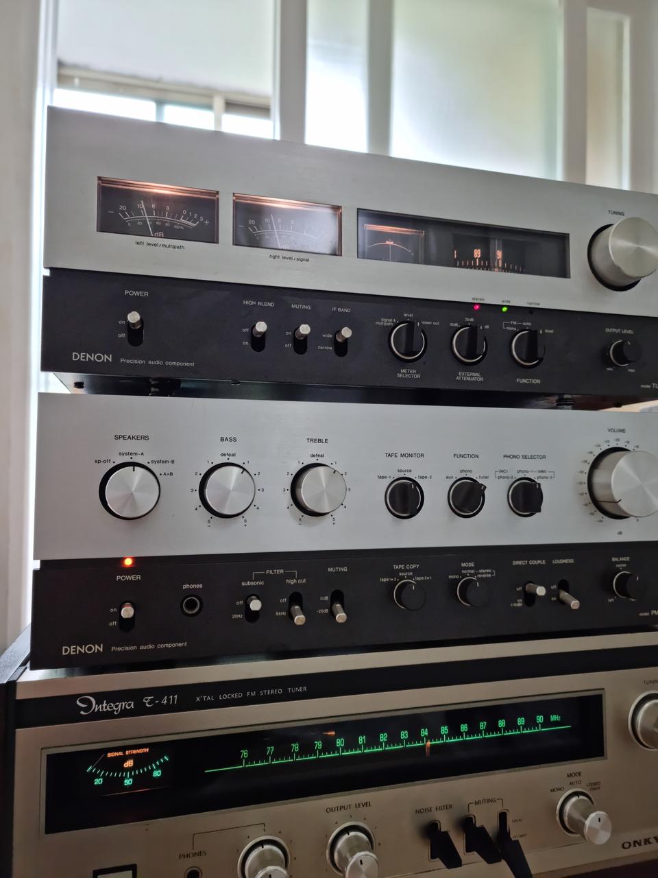 데논.엠프.튜너