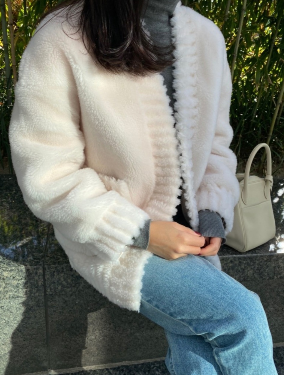 보송보송 따뜻 에코퍼  자켓 66