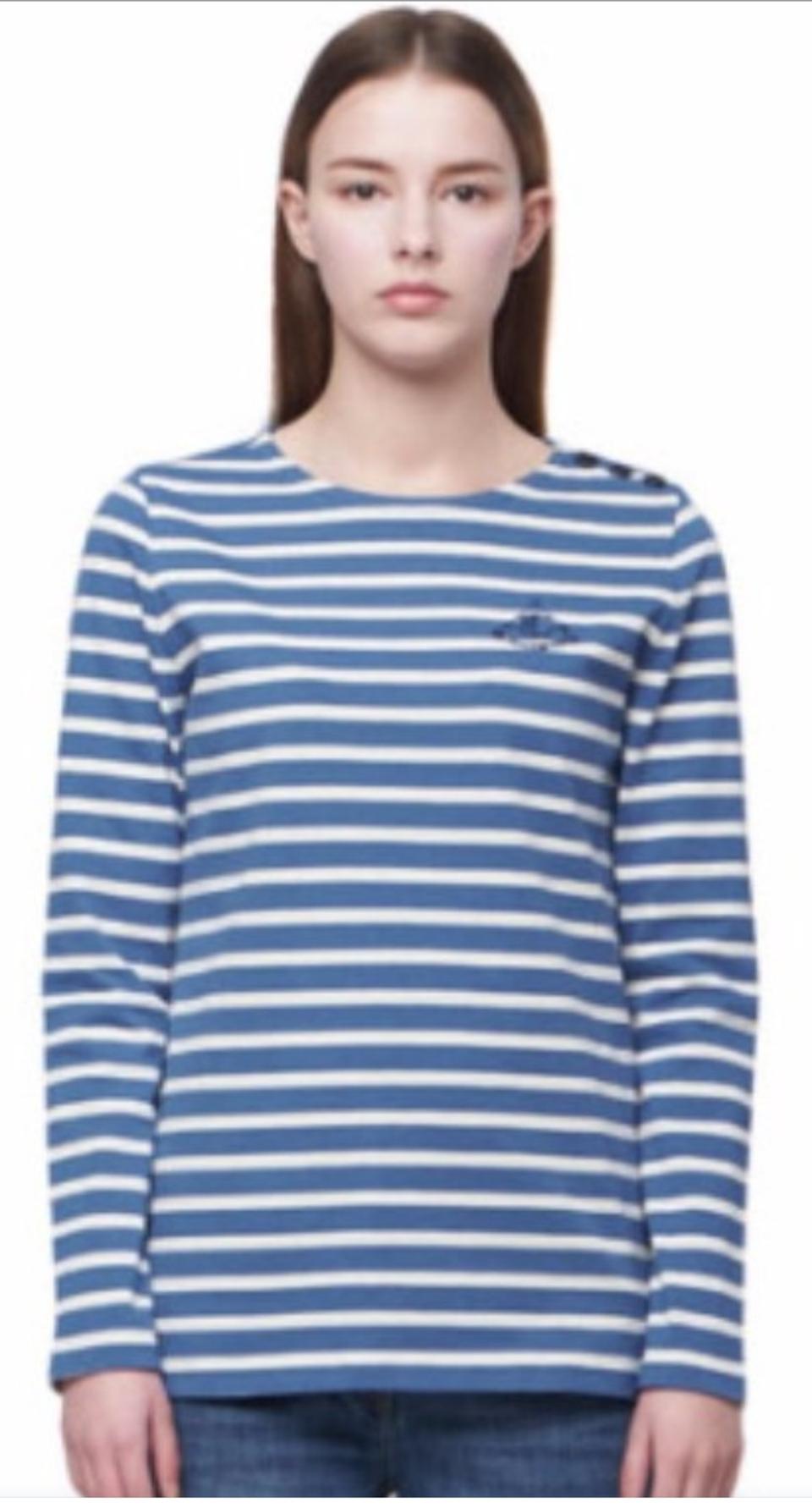 새상품 여성 빈폴레이디 스트라이프 긴팔 95사이즈 66