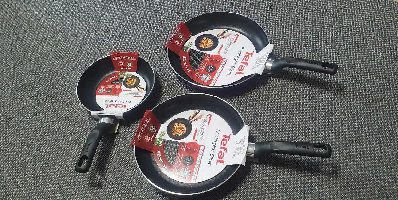 테팔 티타늄 미드나잇 블루3종세트