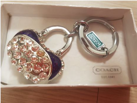코치 COACH 키링 열쇠고리 블링 블링 예쁜 키링