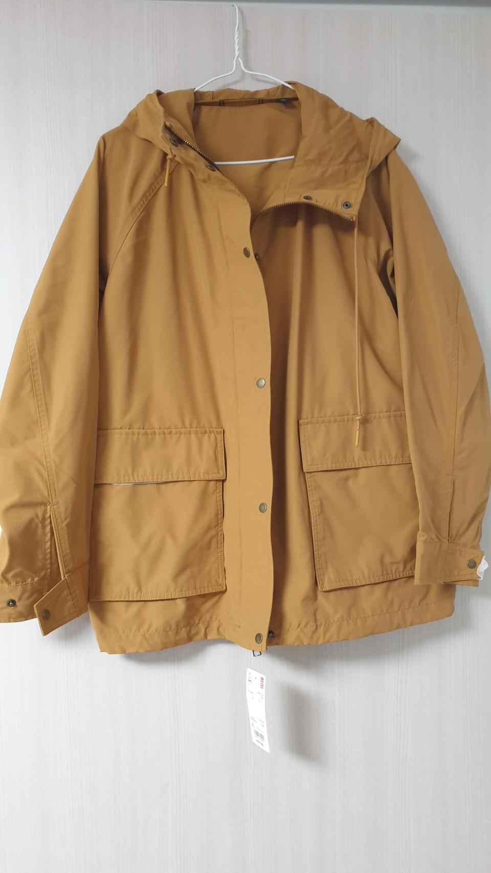 유니클로 여성 오버사이즈 봄가을점퍼 (새제품)