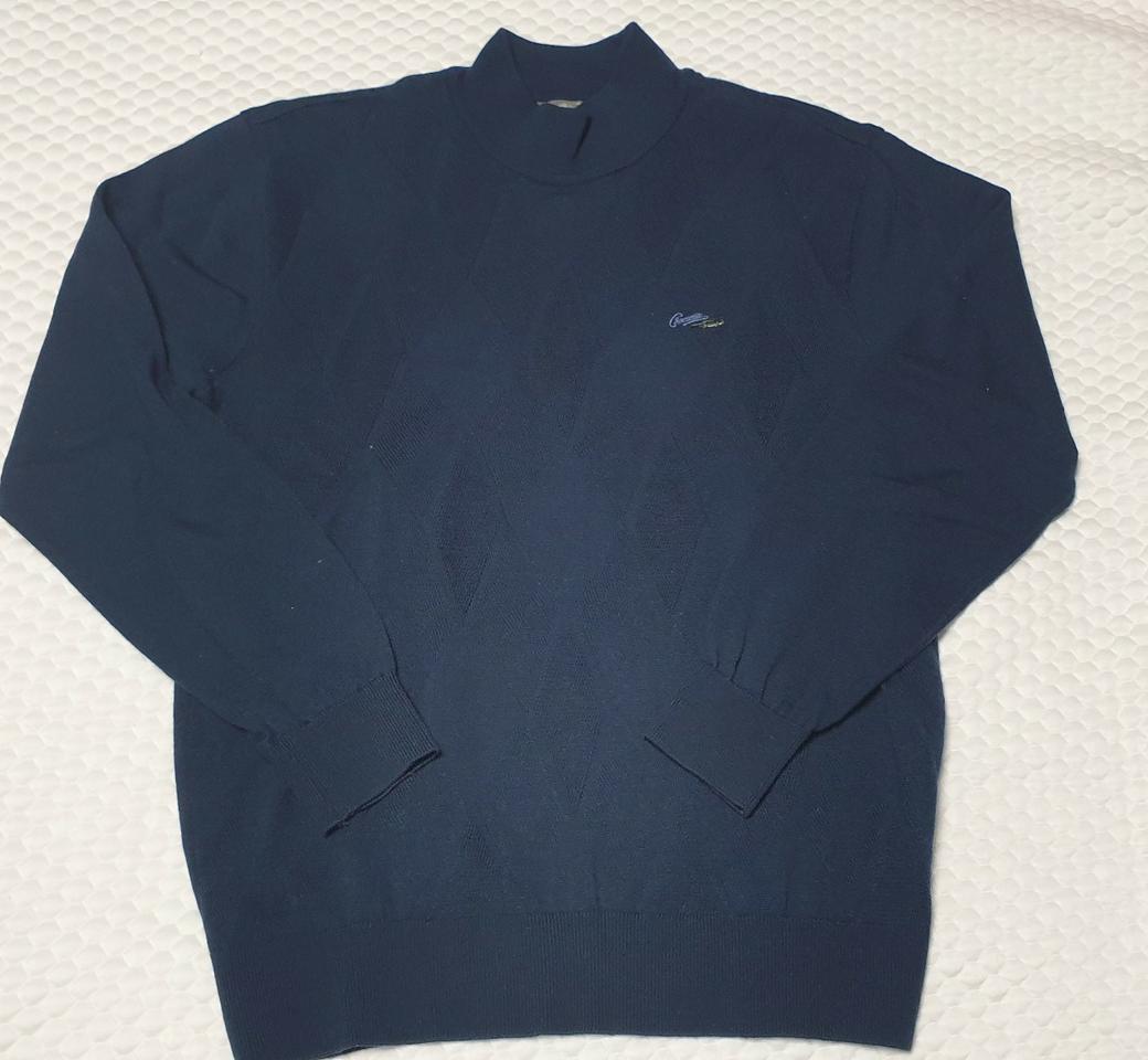 크로커다일 남성 니트 반폴라 105