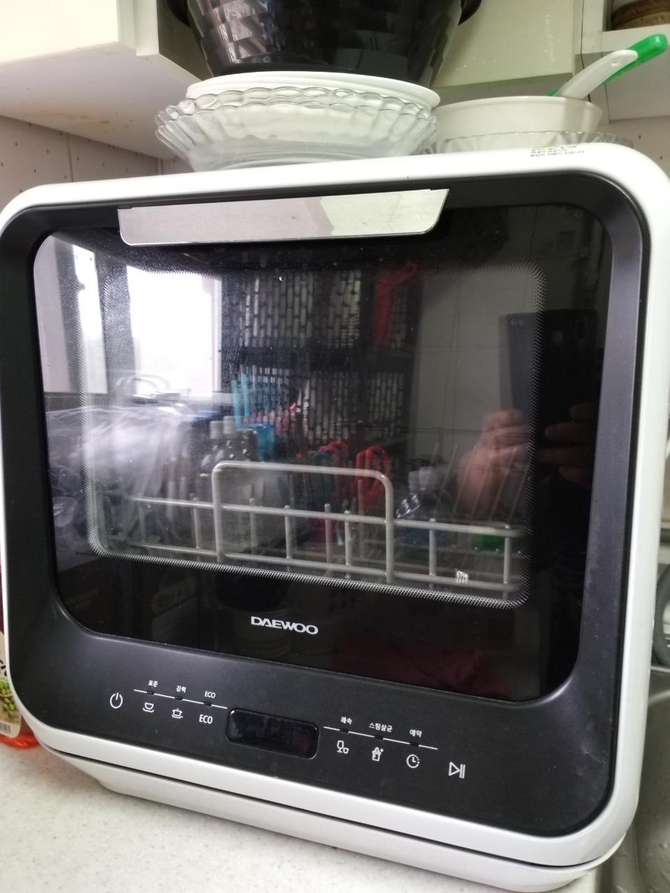 대우 식기세척기 블랙