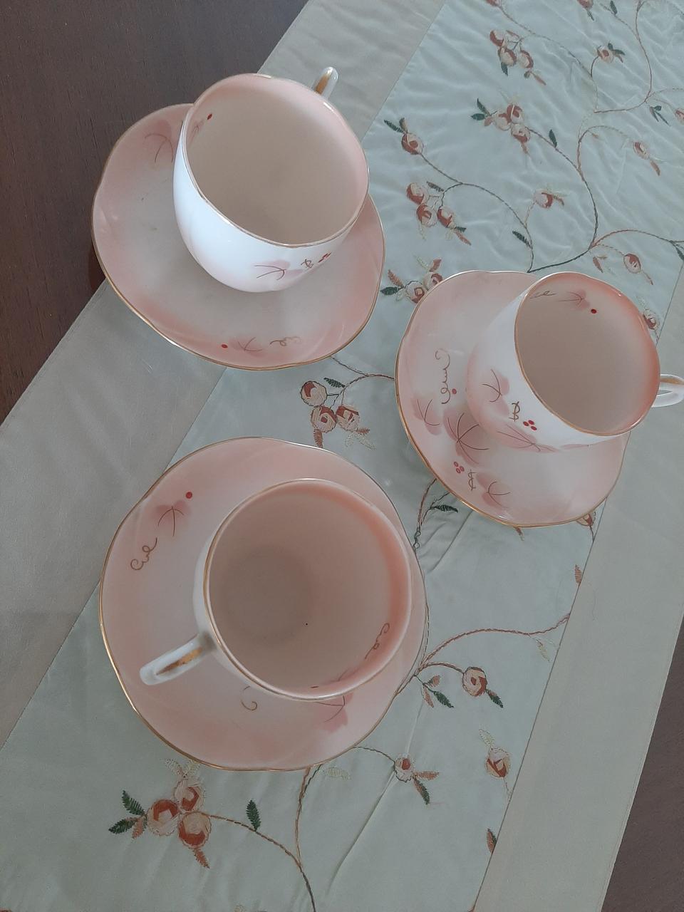 일본제 커피잔세트 3인조 .미사용