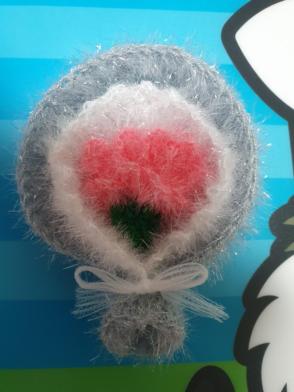 카네이션수세미