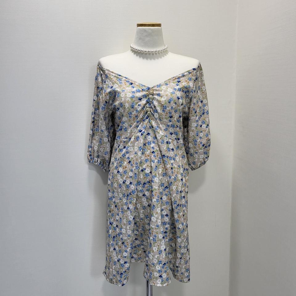 여름 플라워 원피스(오프숄더)