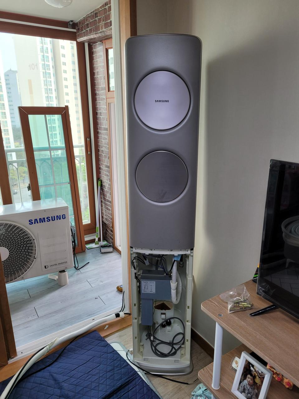 중고신품에어컨설치/ 판매/ 매입/ 이전설치/냉매가스충전/수리AS