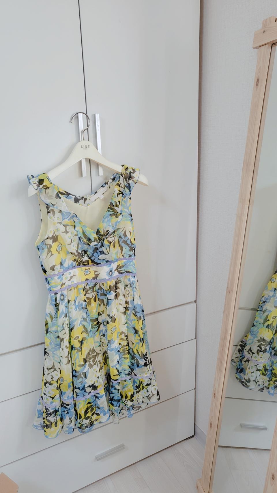 플라스틱아일랜드) 휴양지 쉬폰 원피스 s, xs