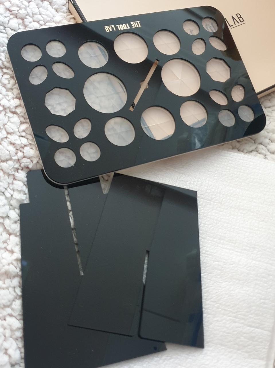 더툴랩 브러쉬 홀더 건조대 개봉미사용 + 아리따움 브러쉬 미사용