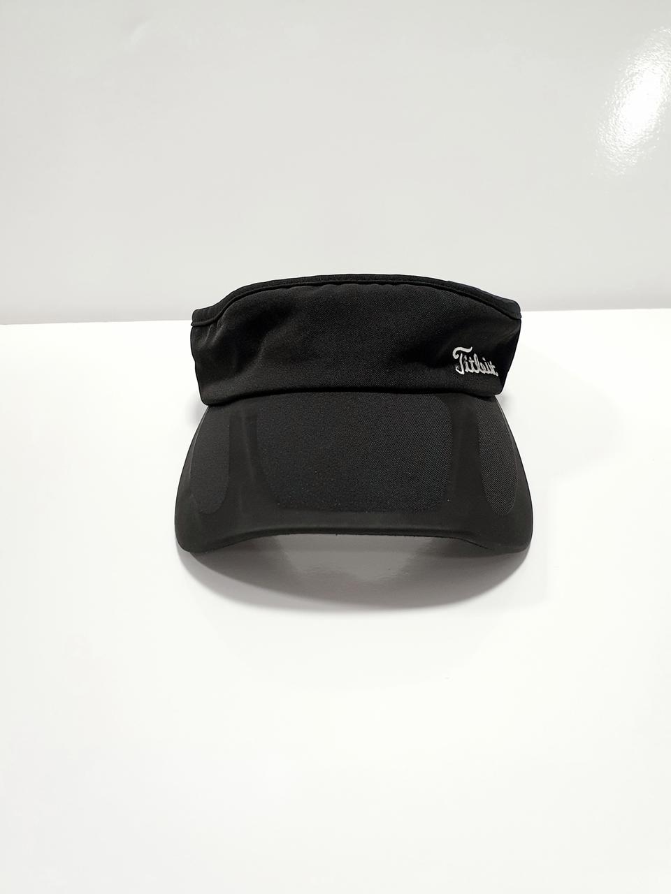 타이틀리스트 정품  골프 썬캡 바이저 모자 블랙