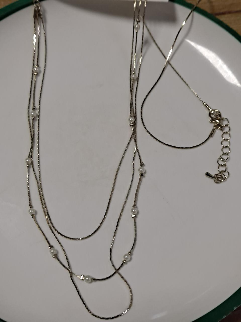 써지컬스틸 목걸이 새것