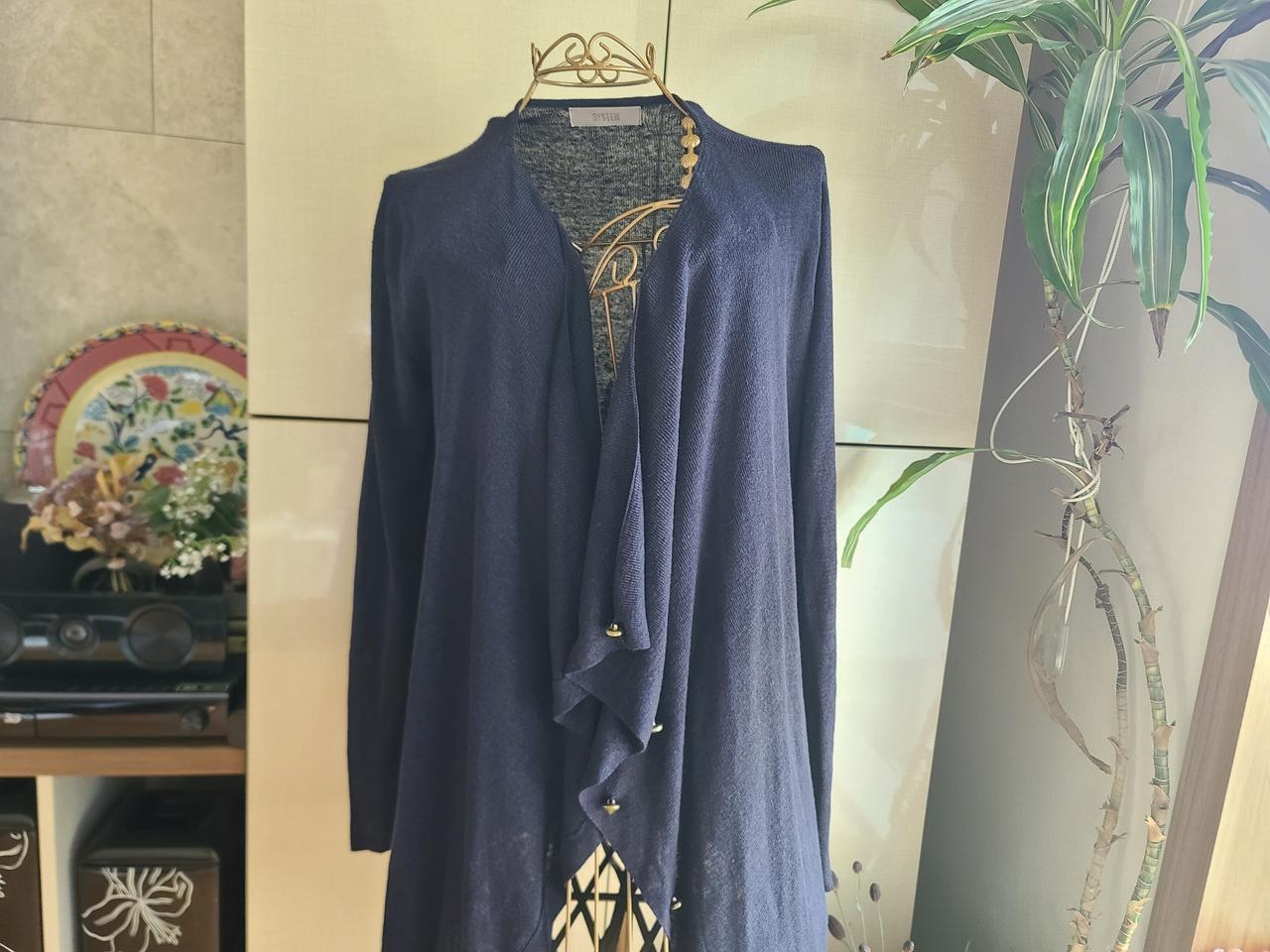 한섬 시스템 니트 가디건 F size SYSTEM