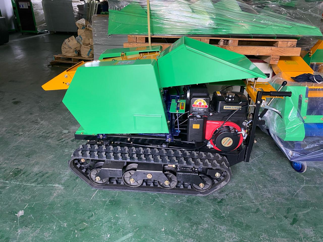 무한궤도형 잔가지파쇄기