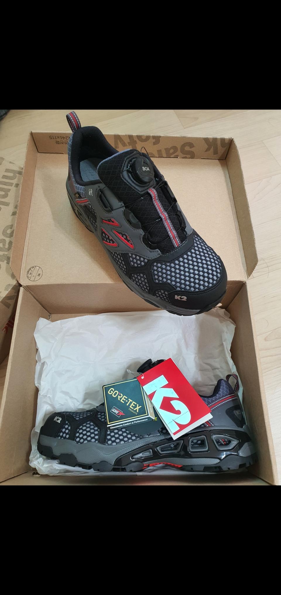 k2안전화4인치(새상품265)