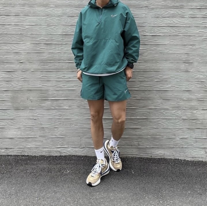 나이키 아플리케 후드아노락세트 남여공용