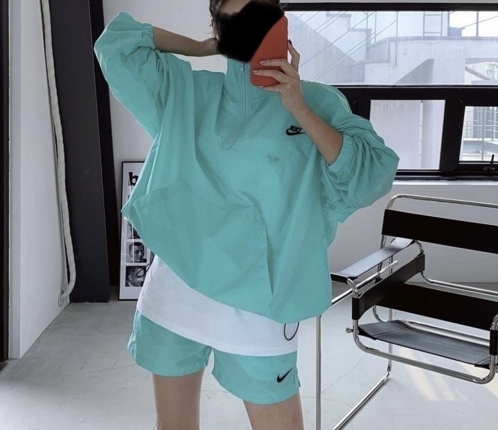 나이키 반목 아노락 셋업 세트 남여공용