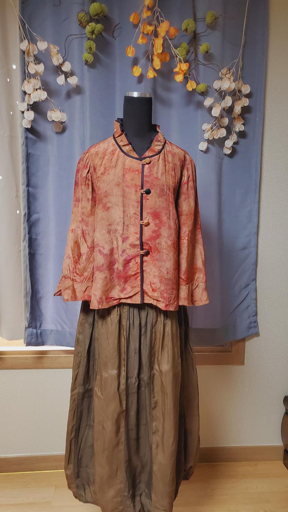 천연염색*인견투피스-88