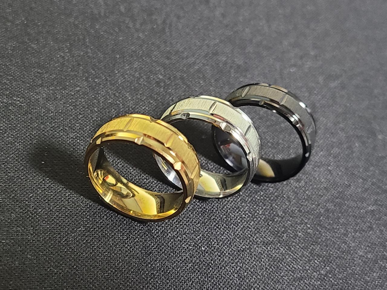 럭셔리 SOLID 남녀공용 반지