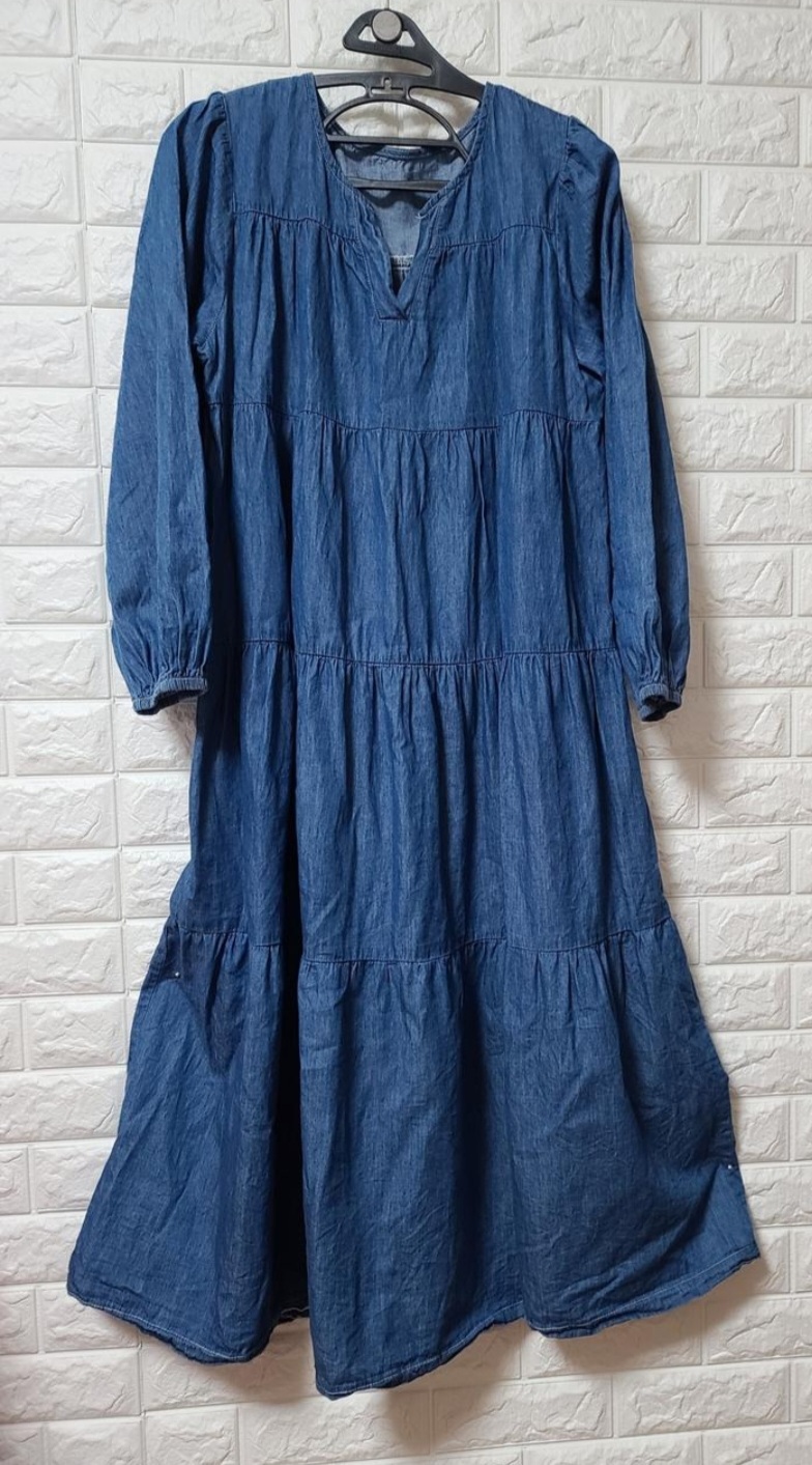 청캉캉원피스(F)