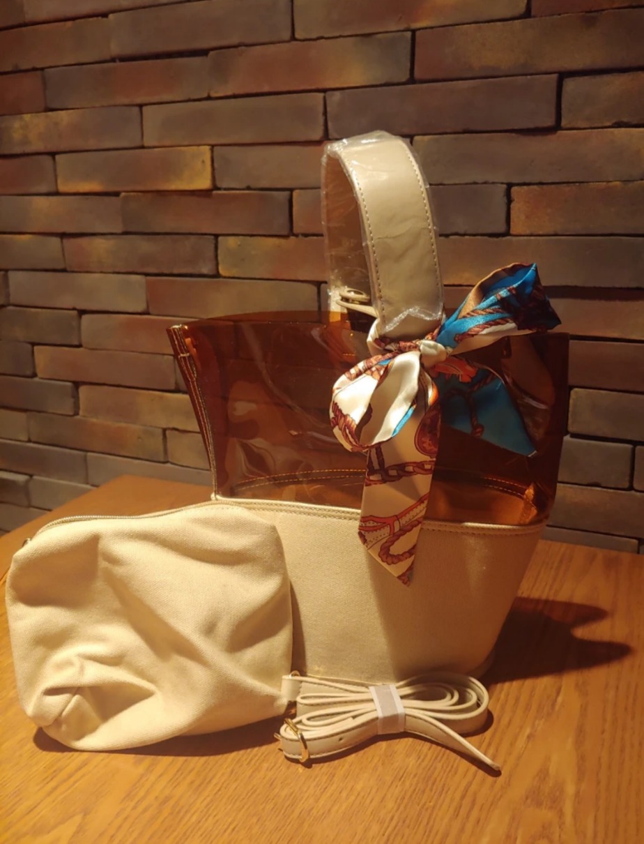 여름용 가방 비치백 핸드백