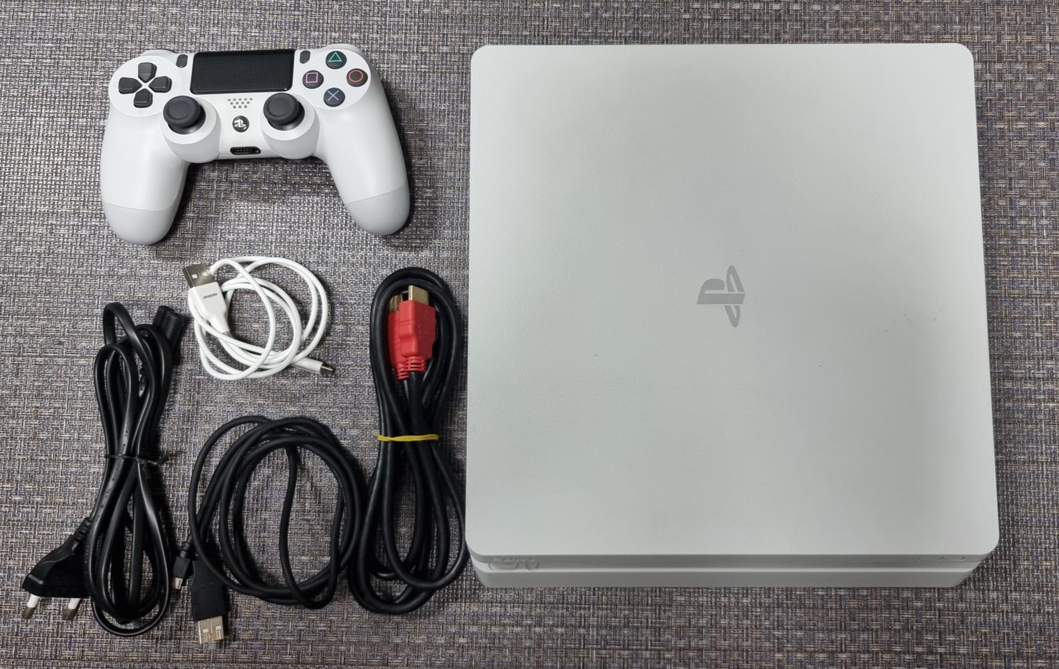 플스4(PS4)슬림 글레이셔 화이트2TB 2인세트