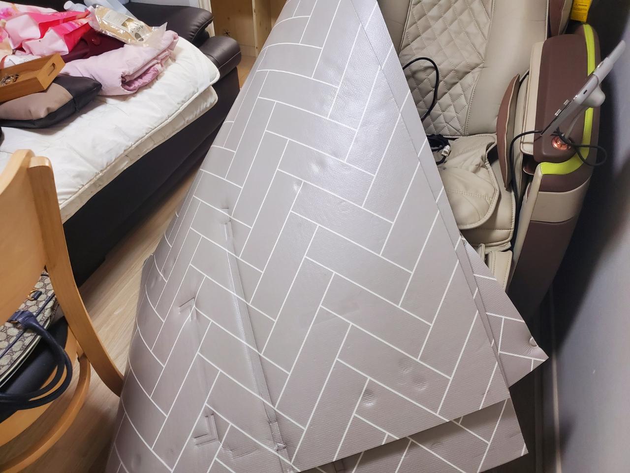 삼바텍 PVC 롤매트 140 x 100 2개 110 x 100 1개