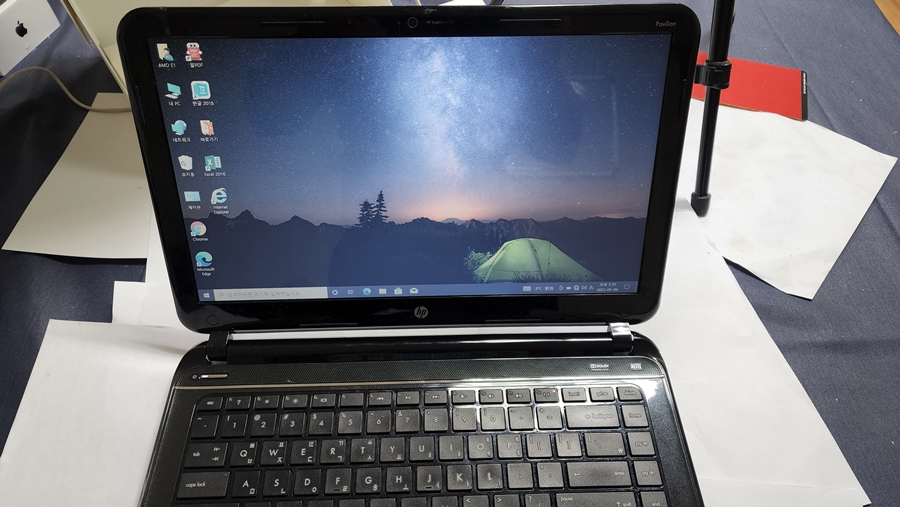 [득템] HP 파빌리온 14인치 노트북_문서작업 영상용으로 딱