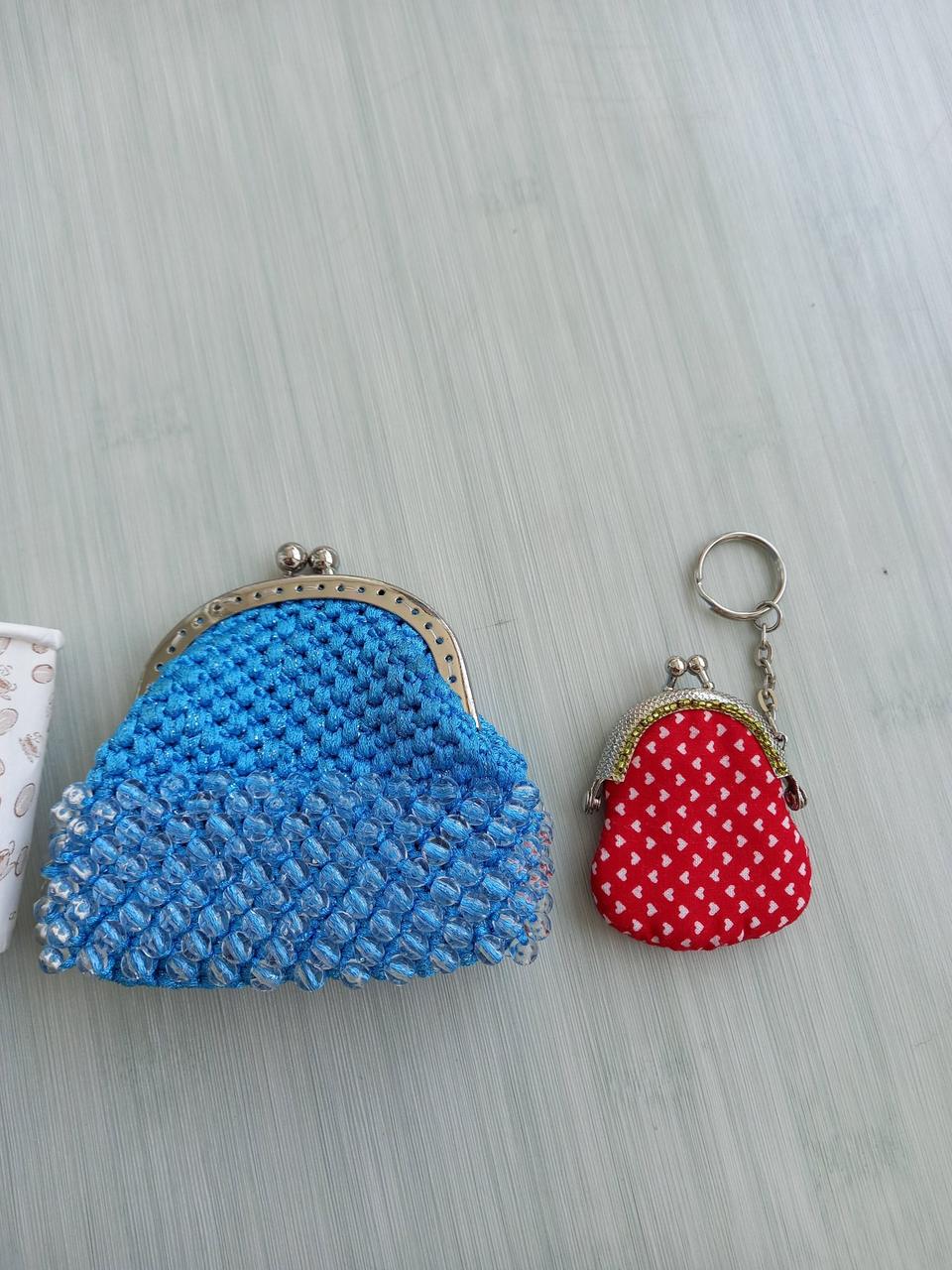 뜨개 동전지갑