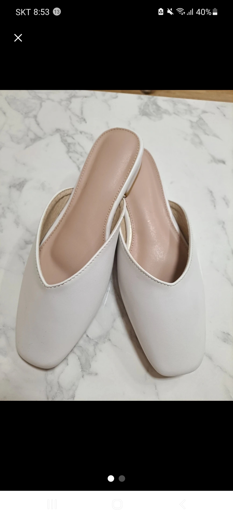 여성 로퍼 여성구두 새상품