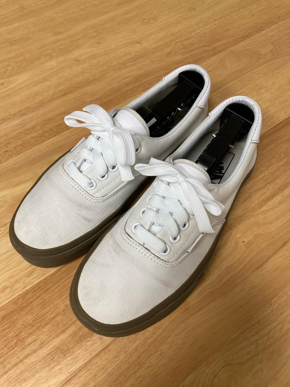 [Vans] 반스 에라 화이트 검솔 255mm