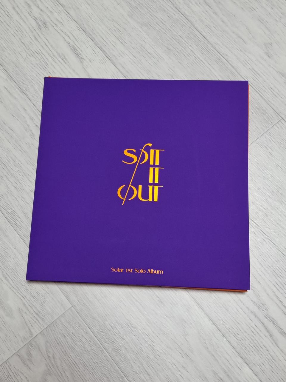 솔라 spit it out 솔로 앨범