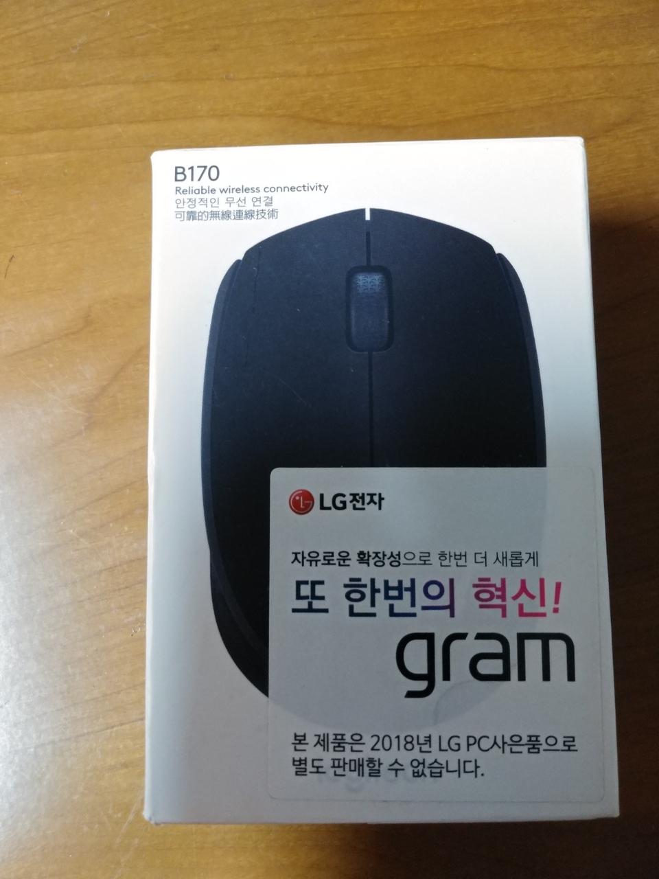 lg 그램 무선마우스 미개봉 새상품 12000원