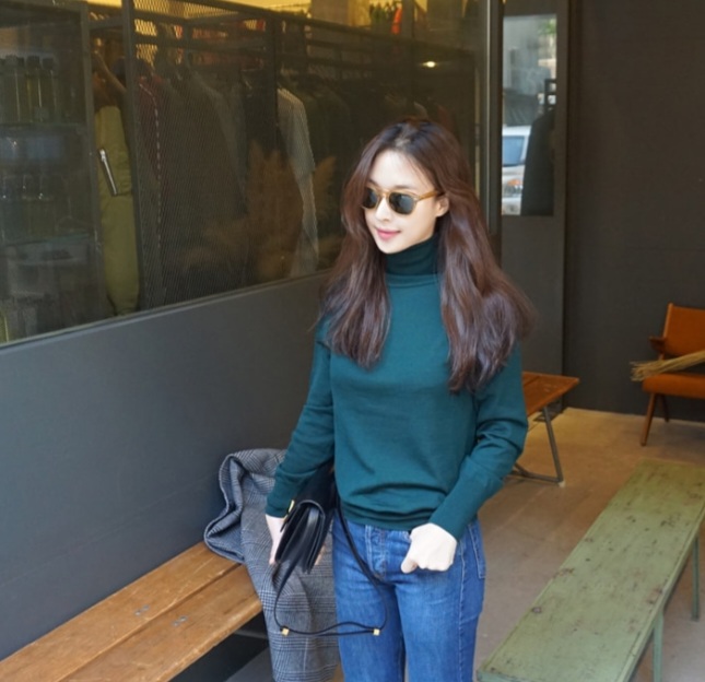 원단좋은 목폴라-제일모직 원사 프리사이즈