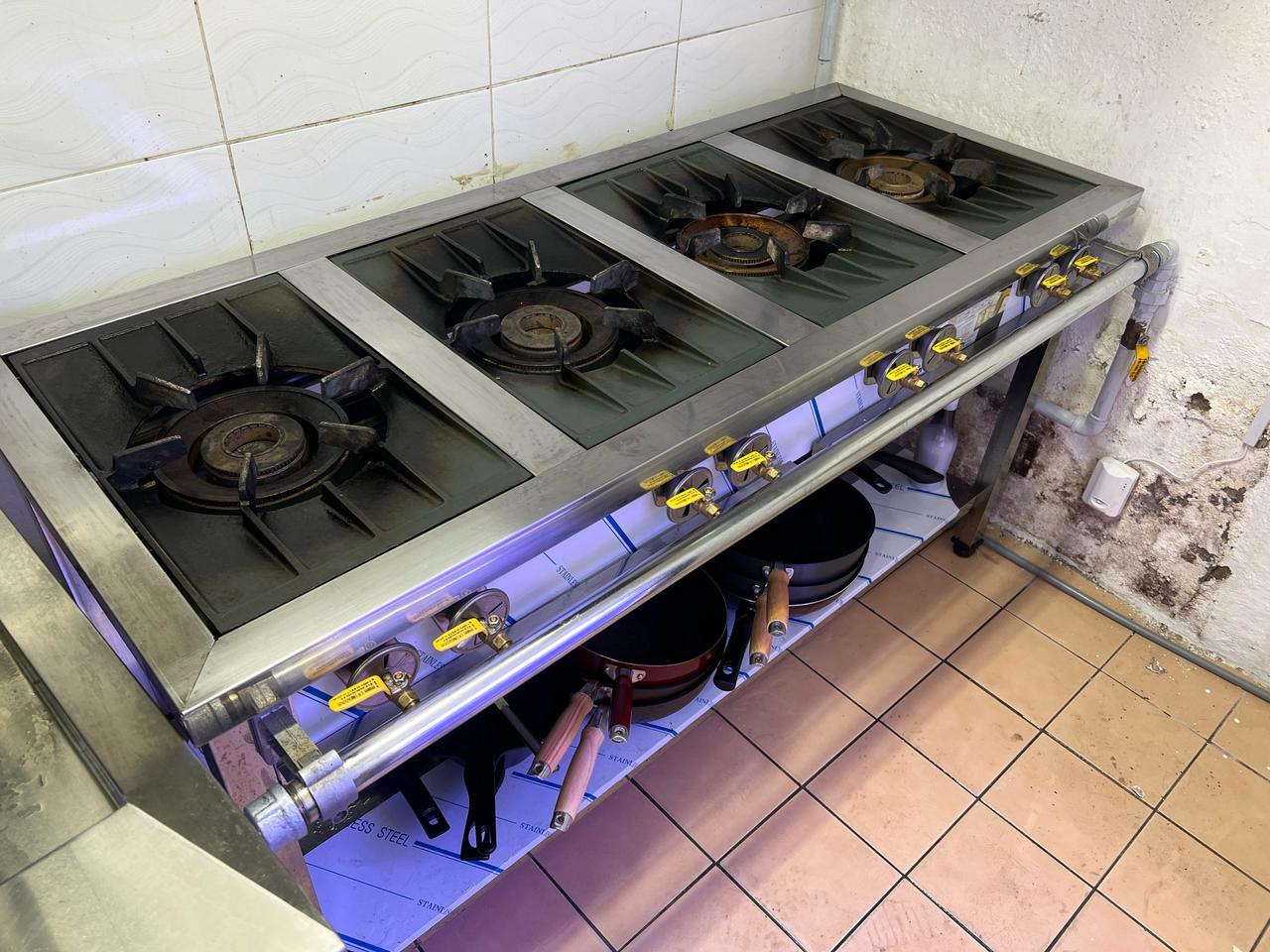 4구간텍기 업소용렌지