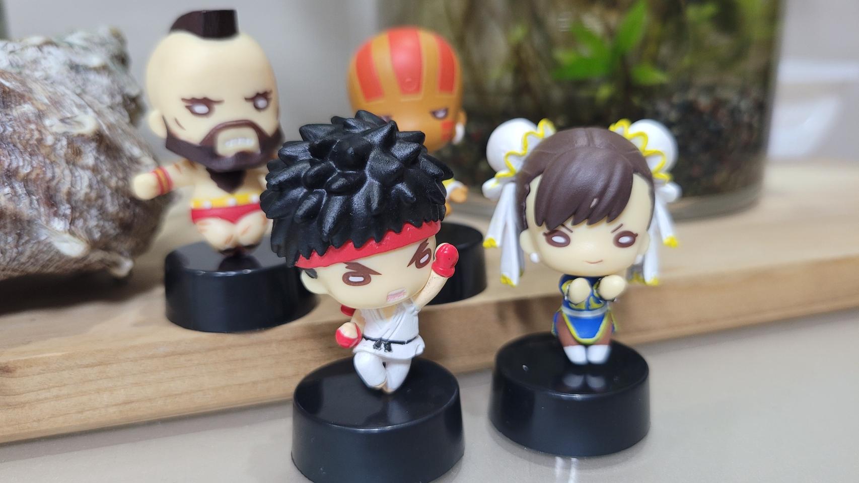 스트리트파이터2 귀요미 피규어 4종 세트 일괄