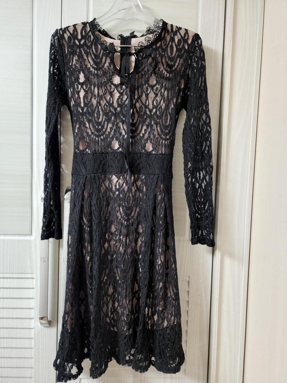 블랙레이스원피스