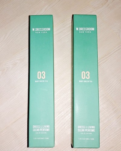 더블유드레스룸 드레스퍼퓸 S2 150ml No.03 베이비그린티 2개