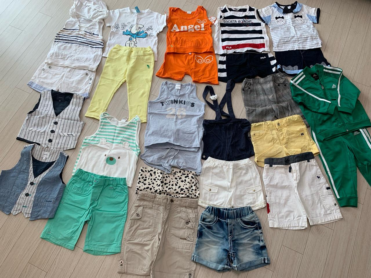 남아 의류/상하복/티셔츠/팬츠/반바지/조끼/멜빵팬츠