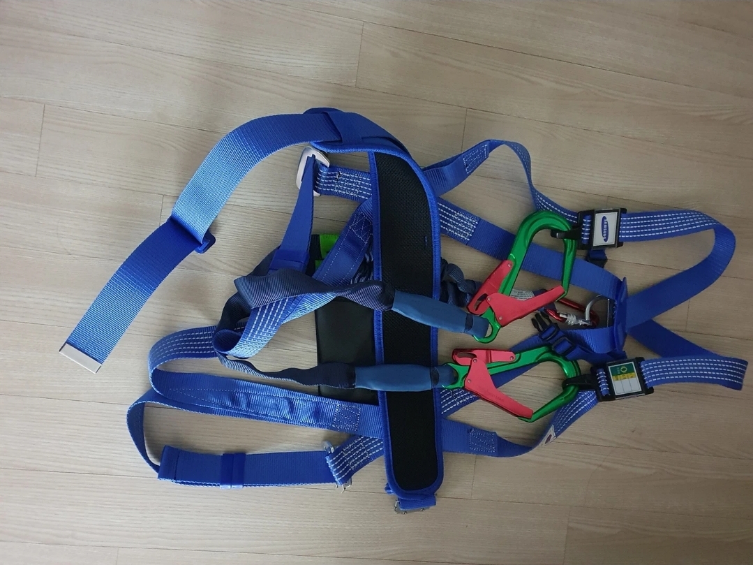 미사용 안전벨트 그네식/전체식 삼성로고