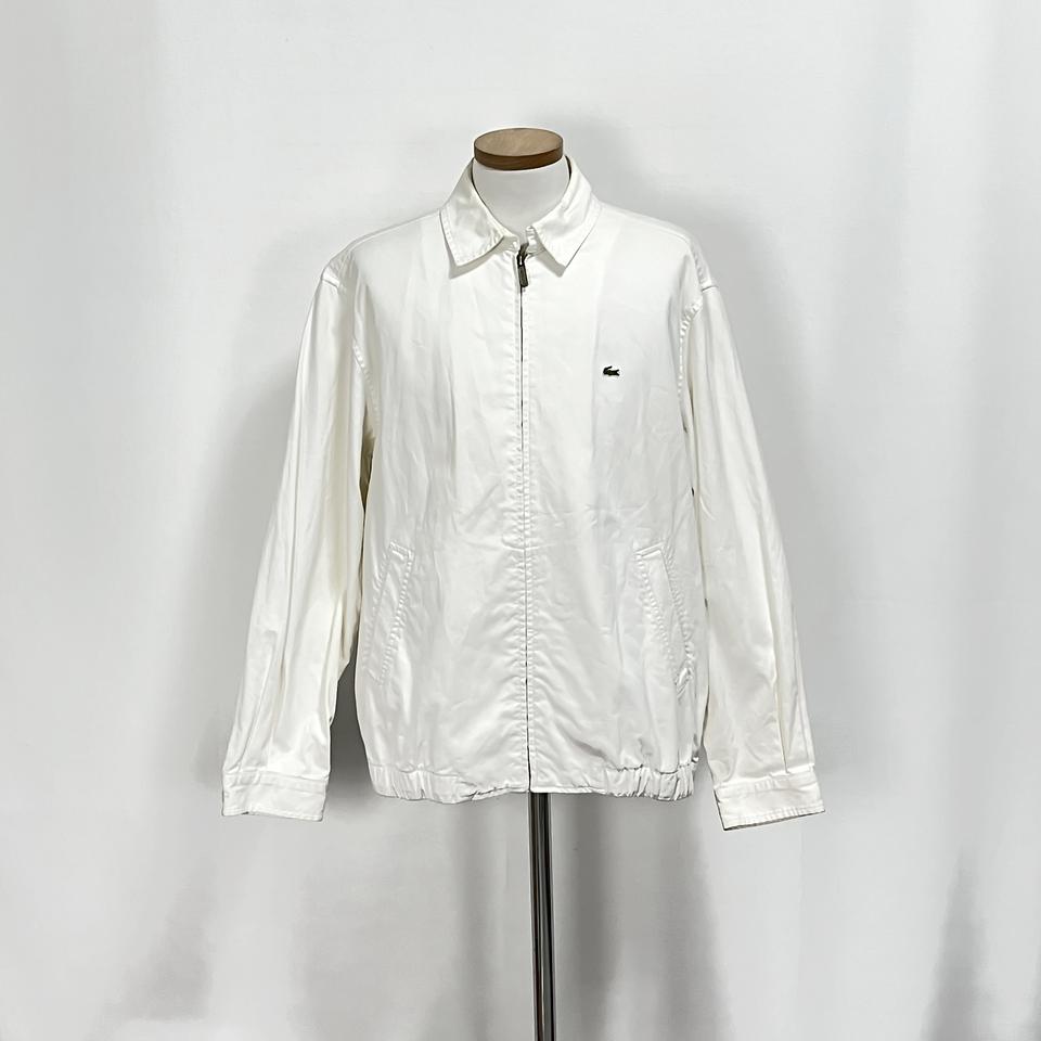라코스테 남성캐주얼집업자켓/화이트/100/영구제