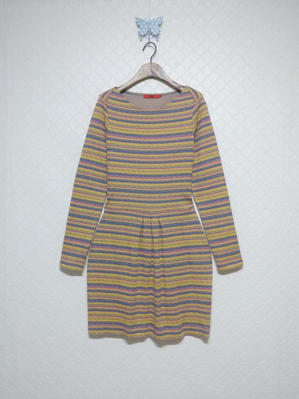 오일릴리 ) 스트라이프 레터링 원피스 S