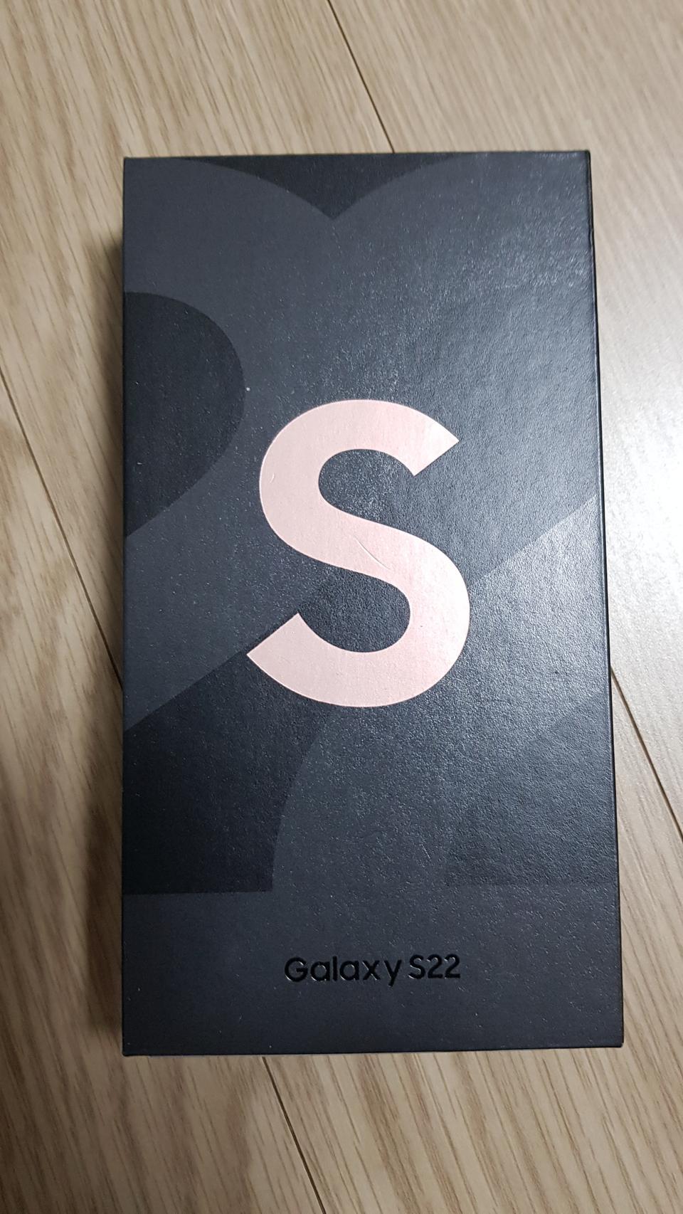 갤럭시 S22 256G 자급제 핑크골드 단순개봉