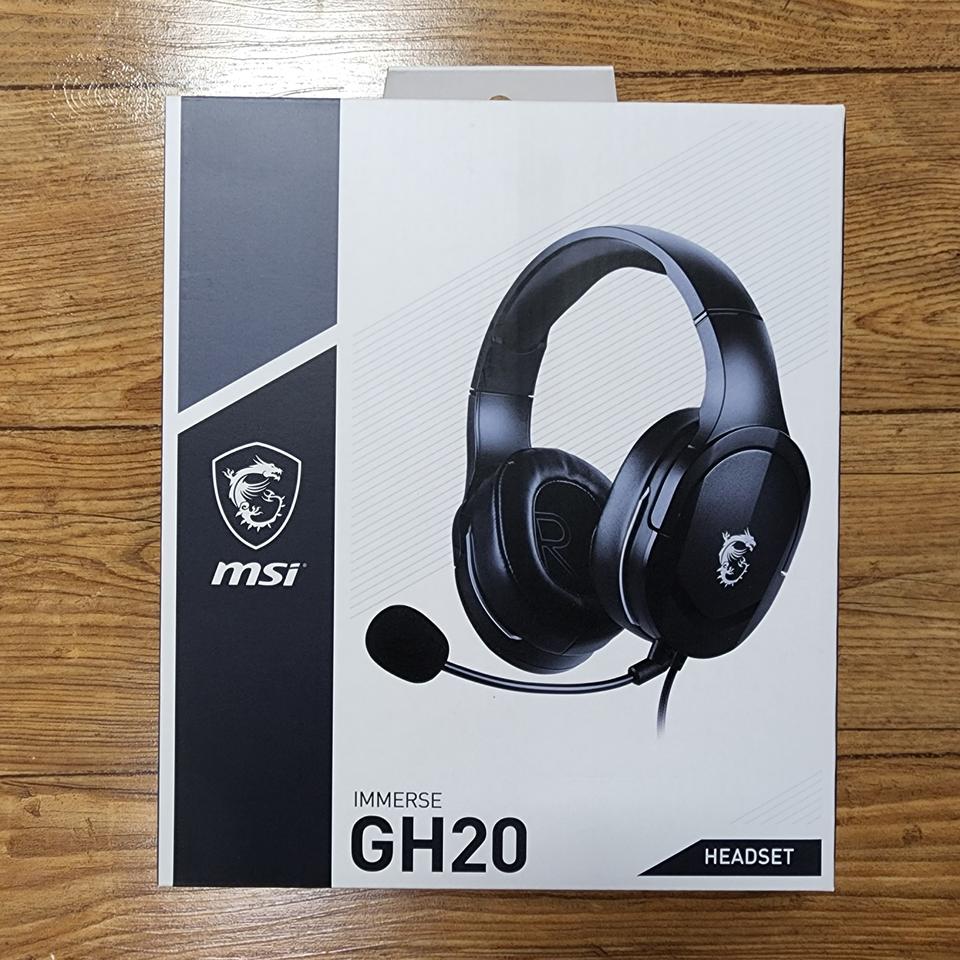 MSI GH20 헤드셋